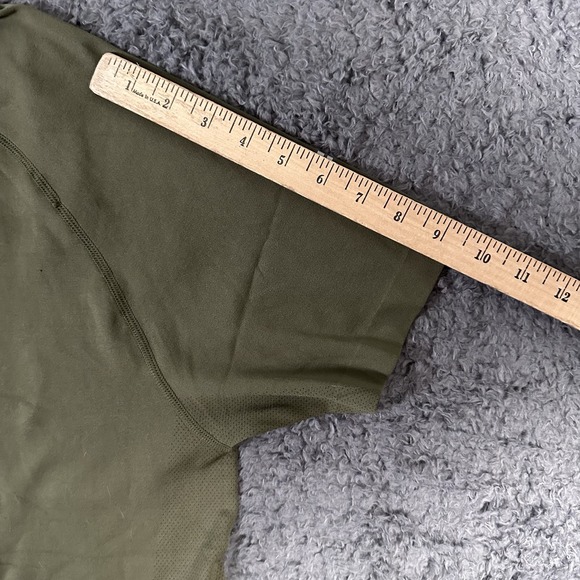 Fabletics Shirt Mens Large Green‎ Performnce Polo Nylon Athletic Fit Golf - Picture 7 of 8